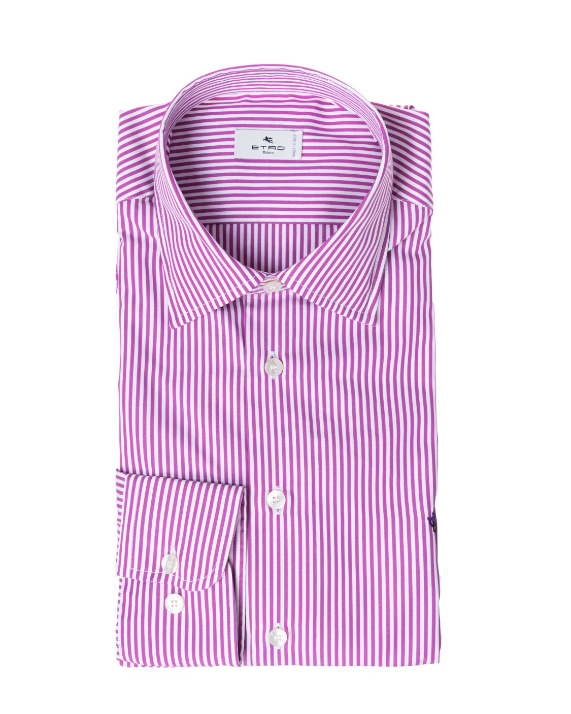 shop ETRO  Camicia: Etro camicia in cotone a righe strette.
Polsini con doppio bottone.
Colletto semi aperto.
Composizione: 100% Cotone.
Fabbricato in Italia.. 1K526 8780-0400VIOLA number 6734801